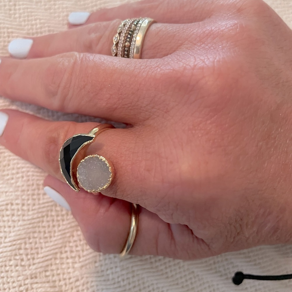 Crescent Moon Ring